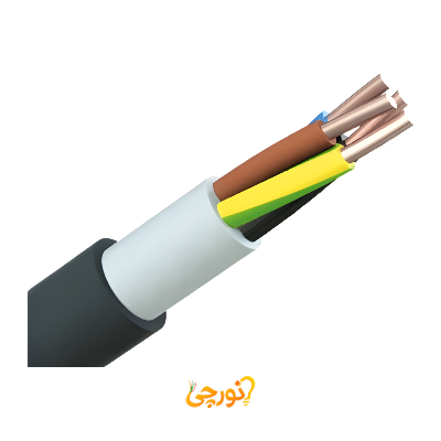 کابل قدرت NYY با عایق و روکش PVC سایز 3در2.5re افشارنژاد خراسان